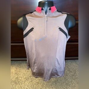 NWT JAMIE SADOCK‎ Women's 1/4 Zip Golf Top Multicolor Size Medium